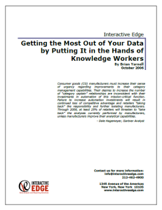 getting the most out of your data whitepaper